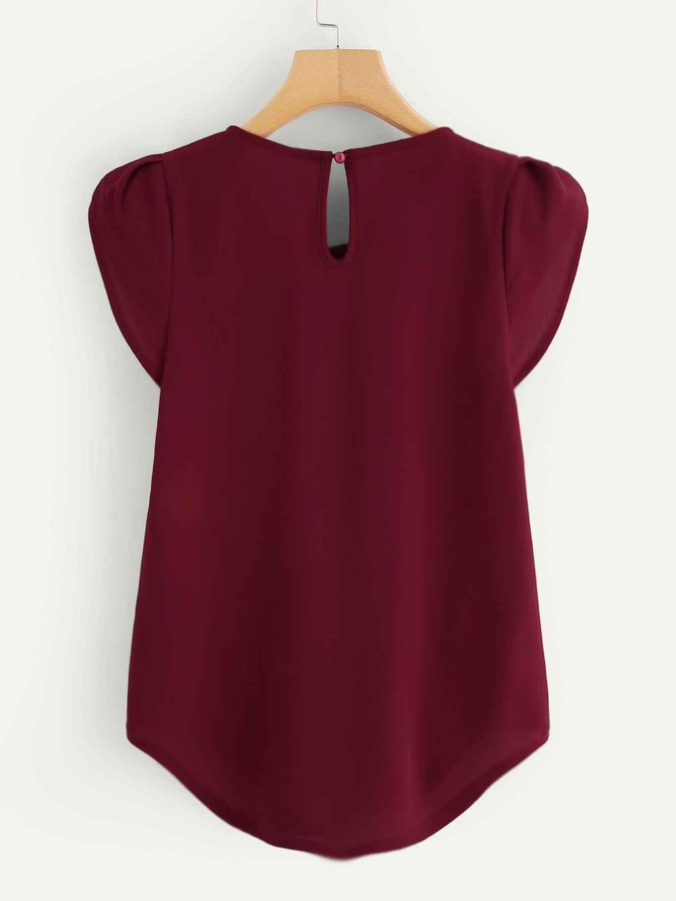 Holidaya Floral Print Pleated Cap Sleeve Top
