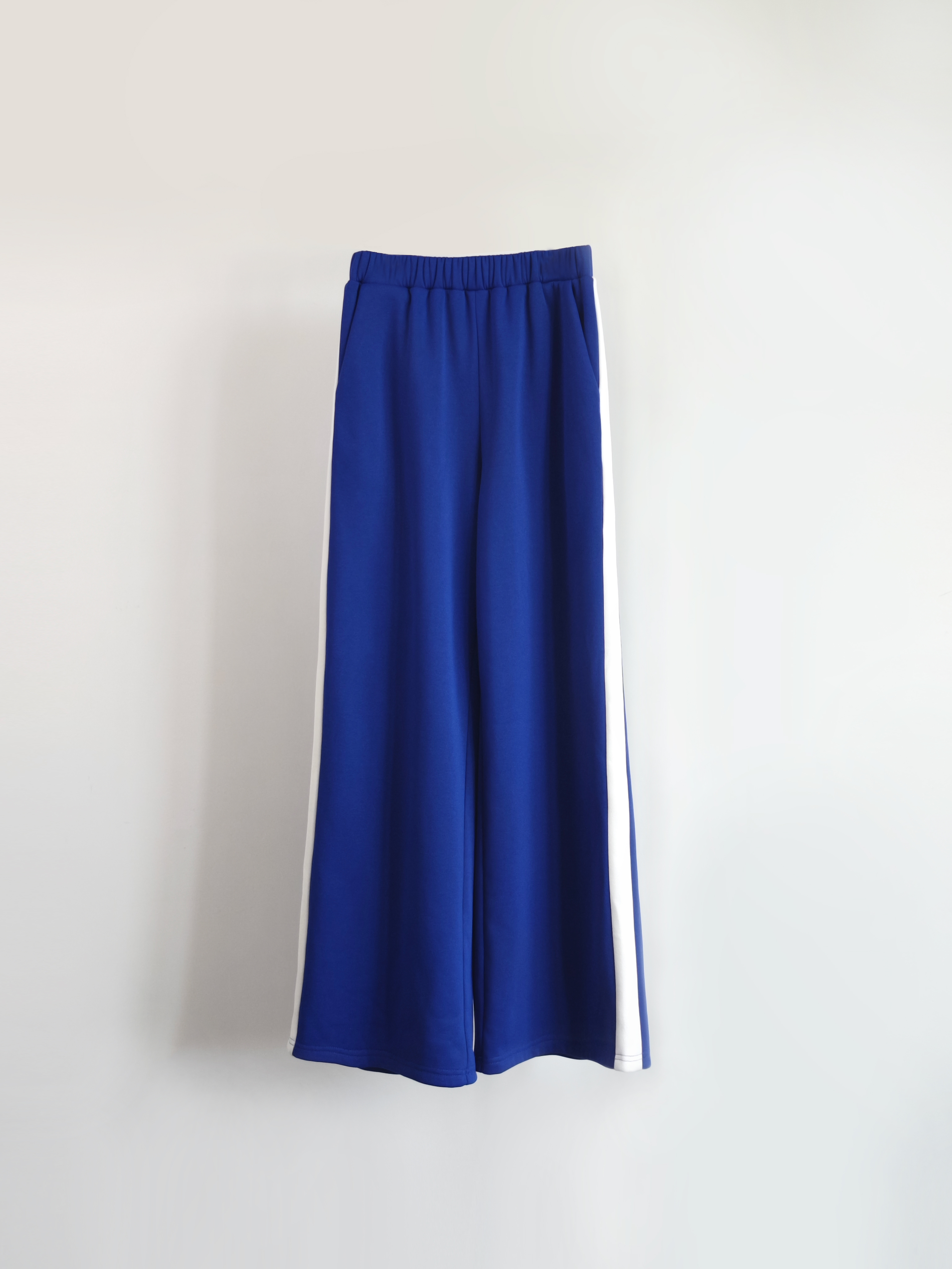 lgy42 Women's white hoodie and blue pants fashion suit Cardigan(Can be customized printing)