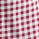 Women's Casual Plaid Strap Dress With Ruffle Hem & Single-Breasted