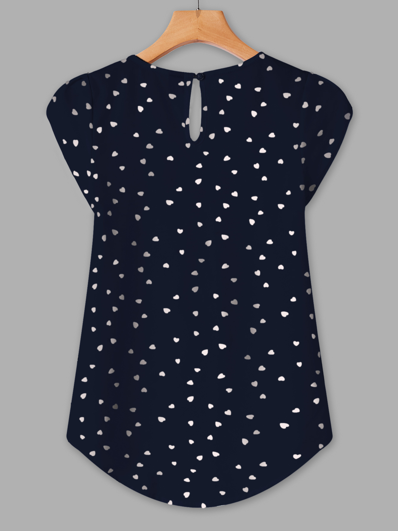 Holidaya Floral Print Pleated Cap Sleeve Top