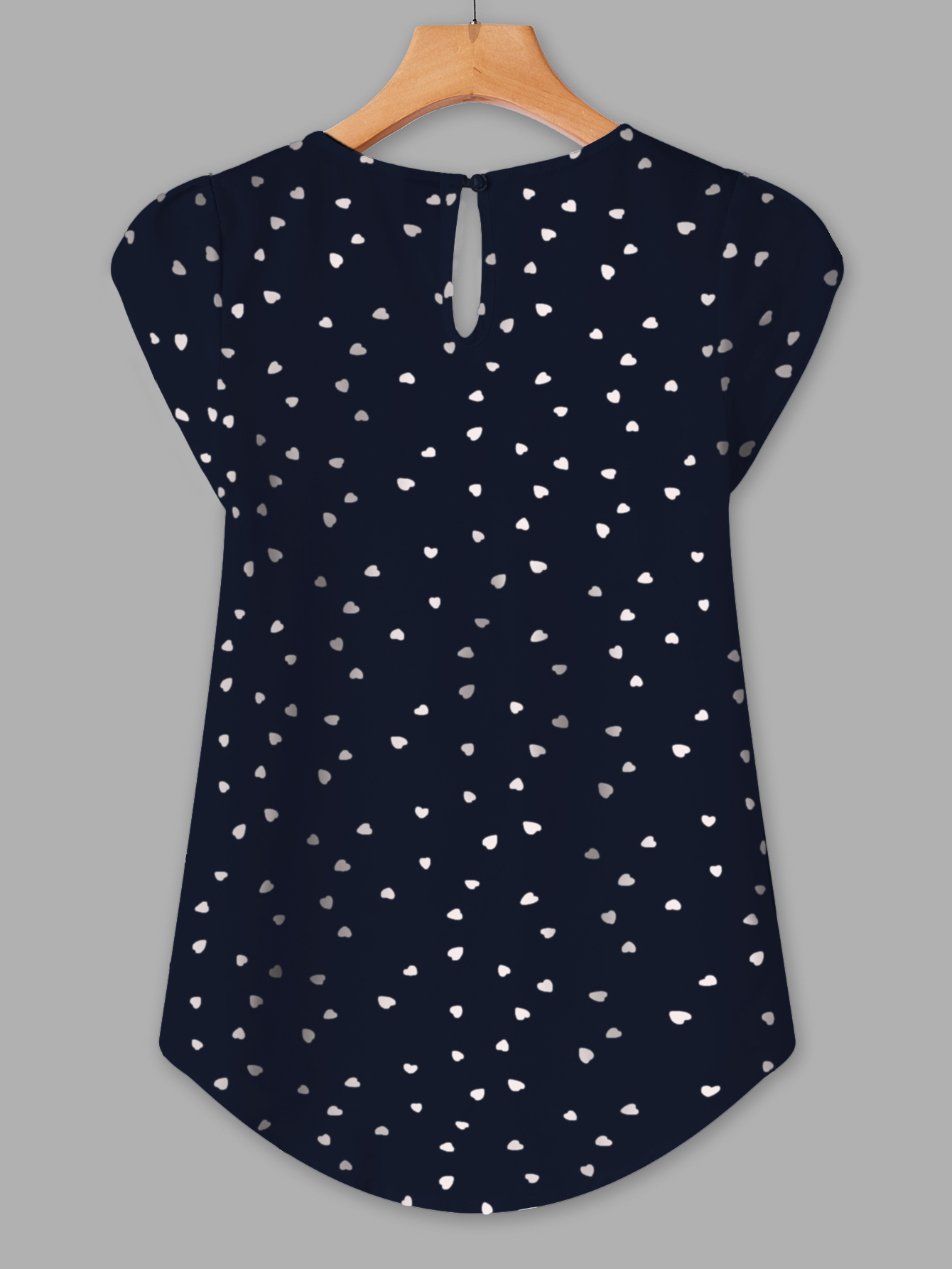 Holidaya Floral Print Pleated Cap Sleeve Top