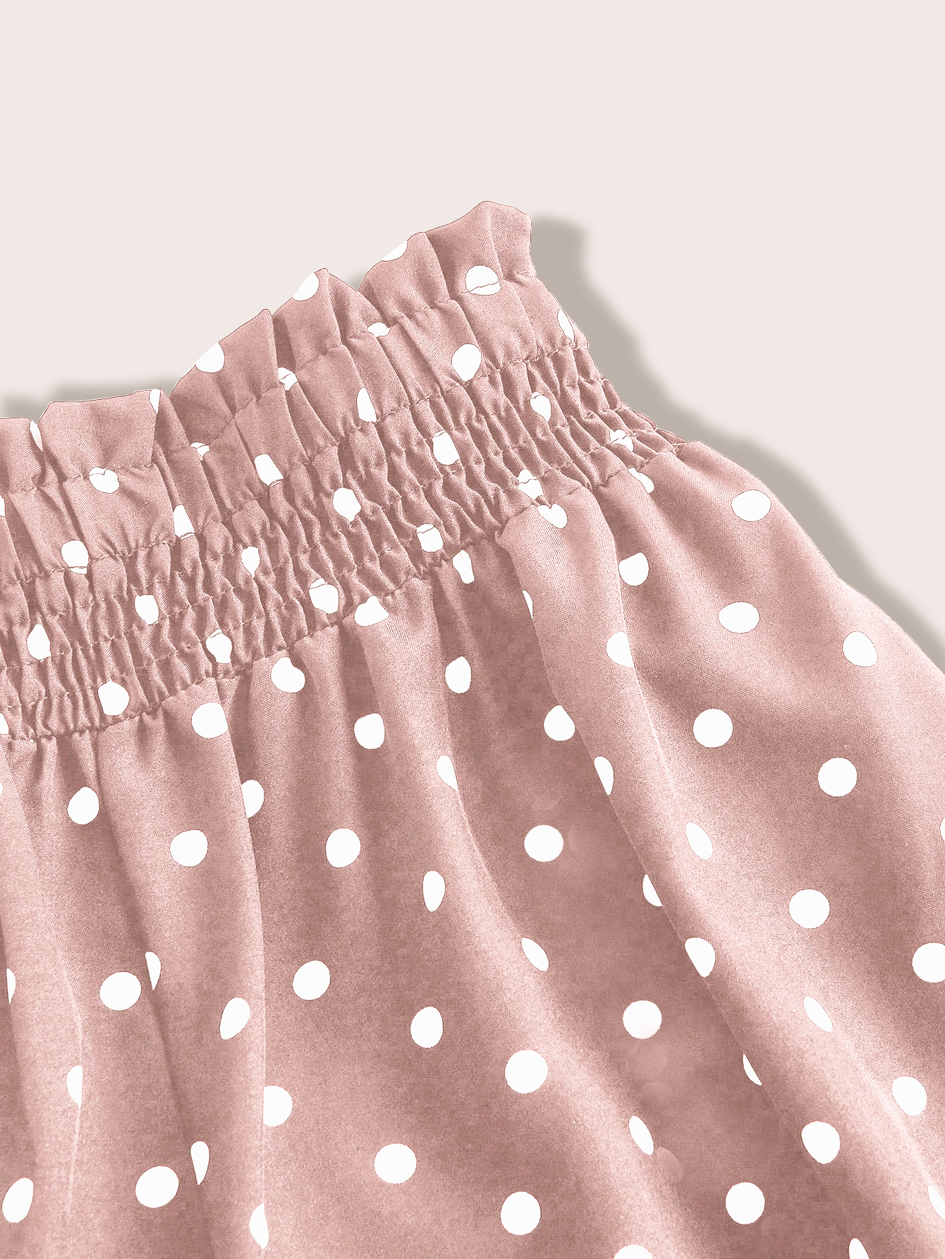 Women's Casual Vintage Pattern Wide Leg Pants With Paper Bag Waist, Summer