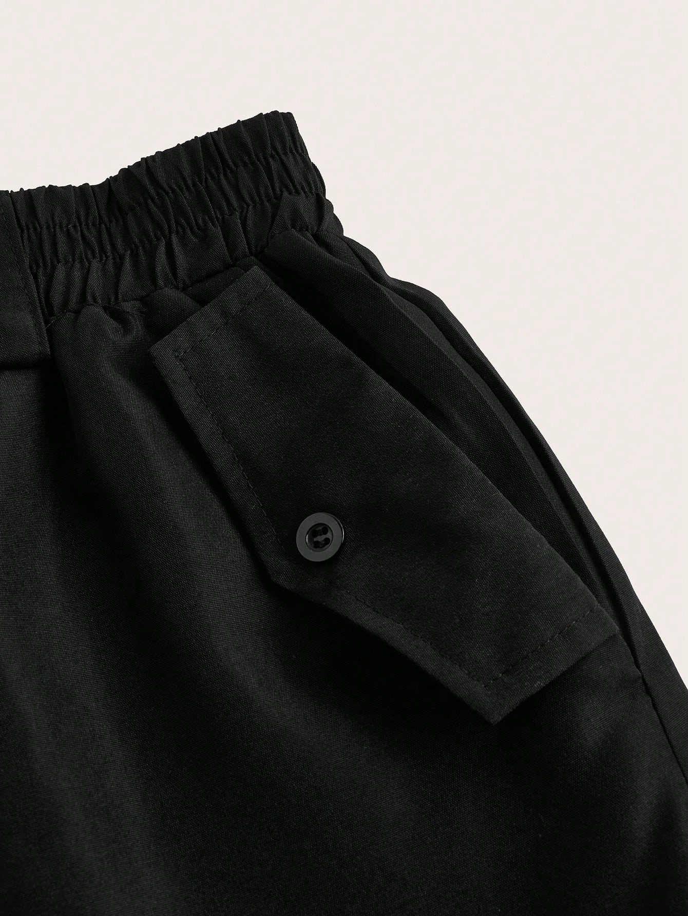 XD242 Women Spring/Summer Leisure Solid Color Drawstring Waist Tooling Skirt