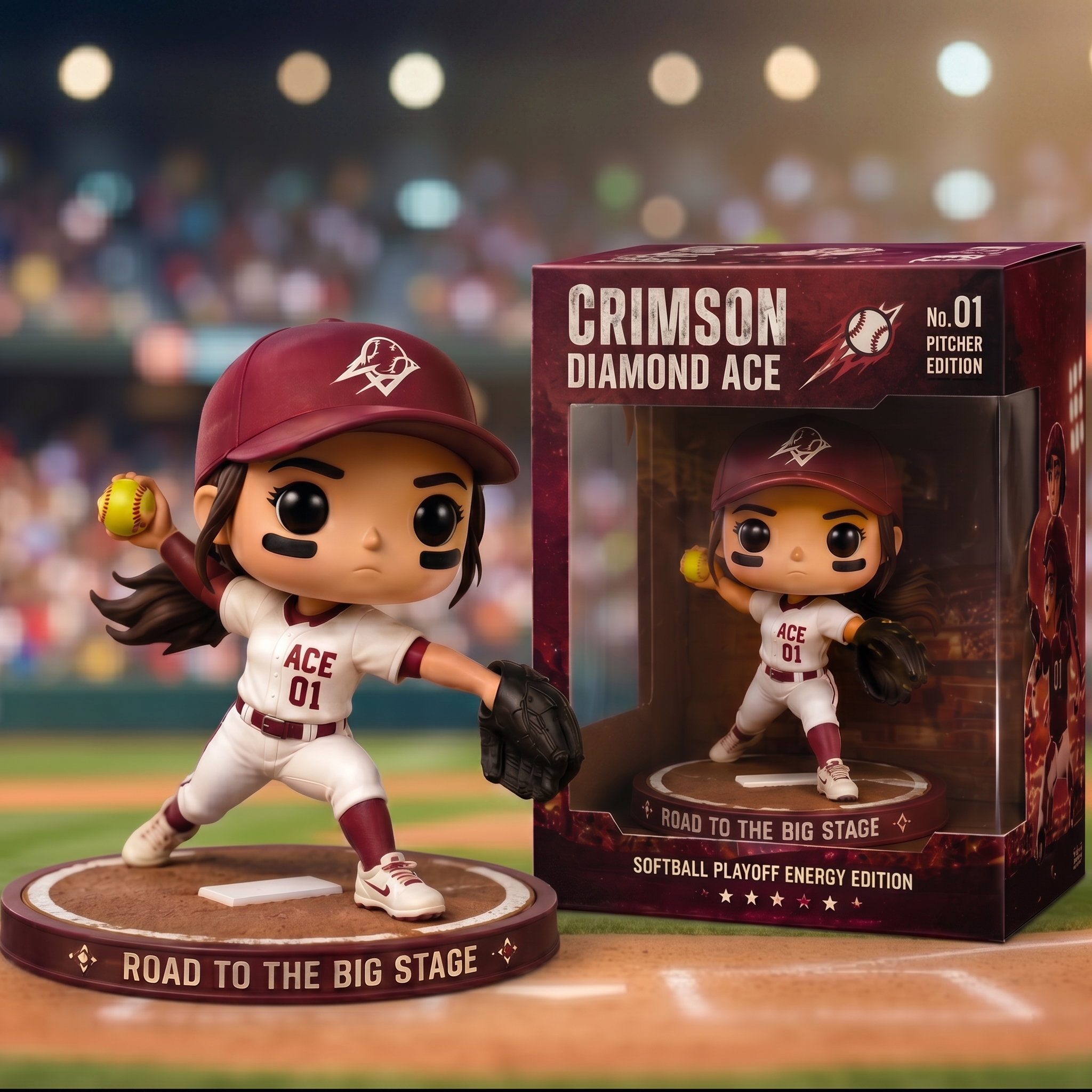 Crimson Diamond Ace Collectible Figure