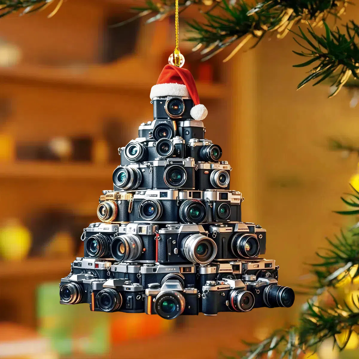 📸Camera Christmas Tree Ornament