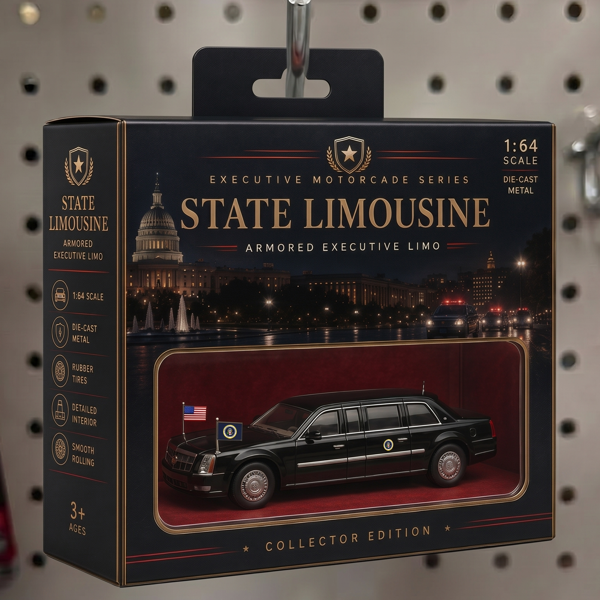 "The Beast" — U.S. Presidential Limousine Alloy Model