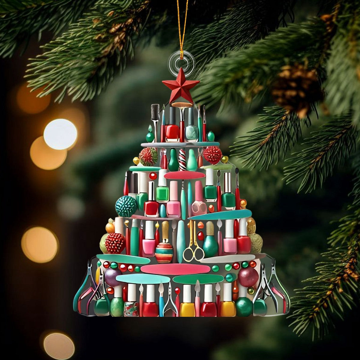 Nail Artist Ornament