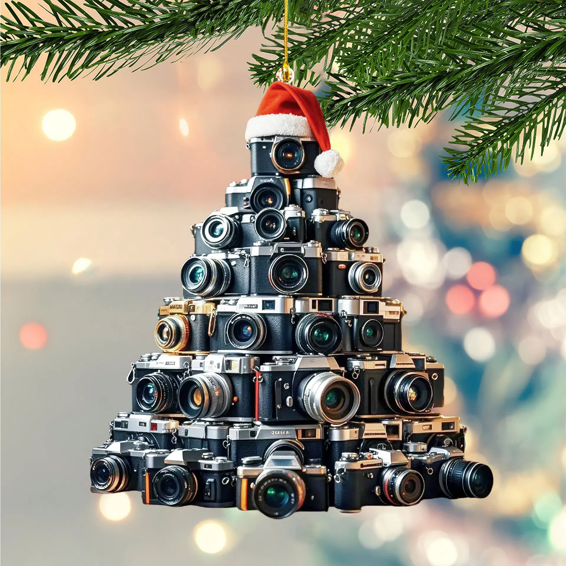 📸Camera Christmas Tree Ornament