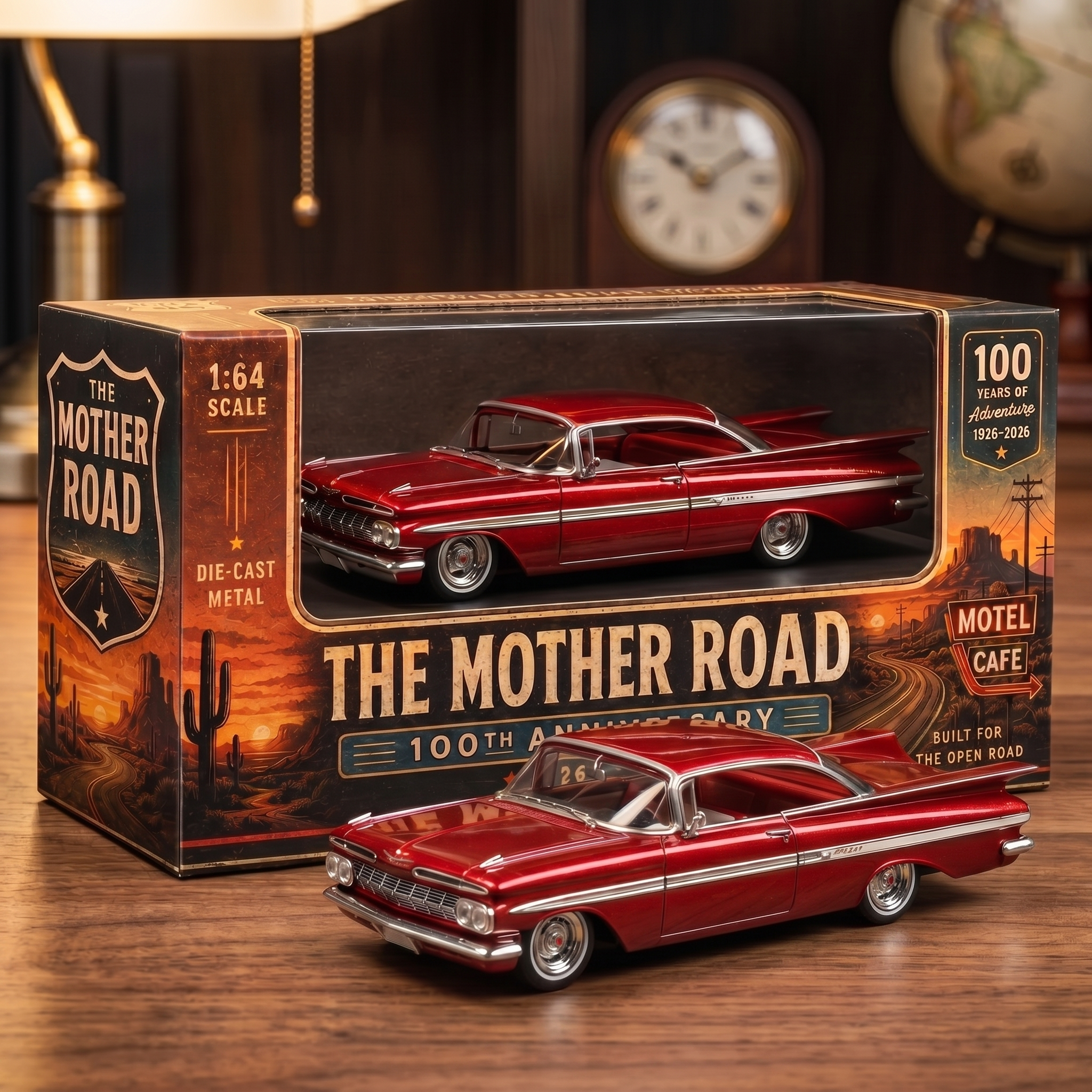 Route 66 Centennial Die-cast Model Car