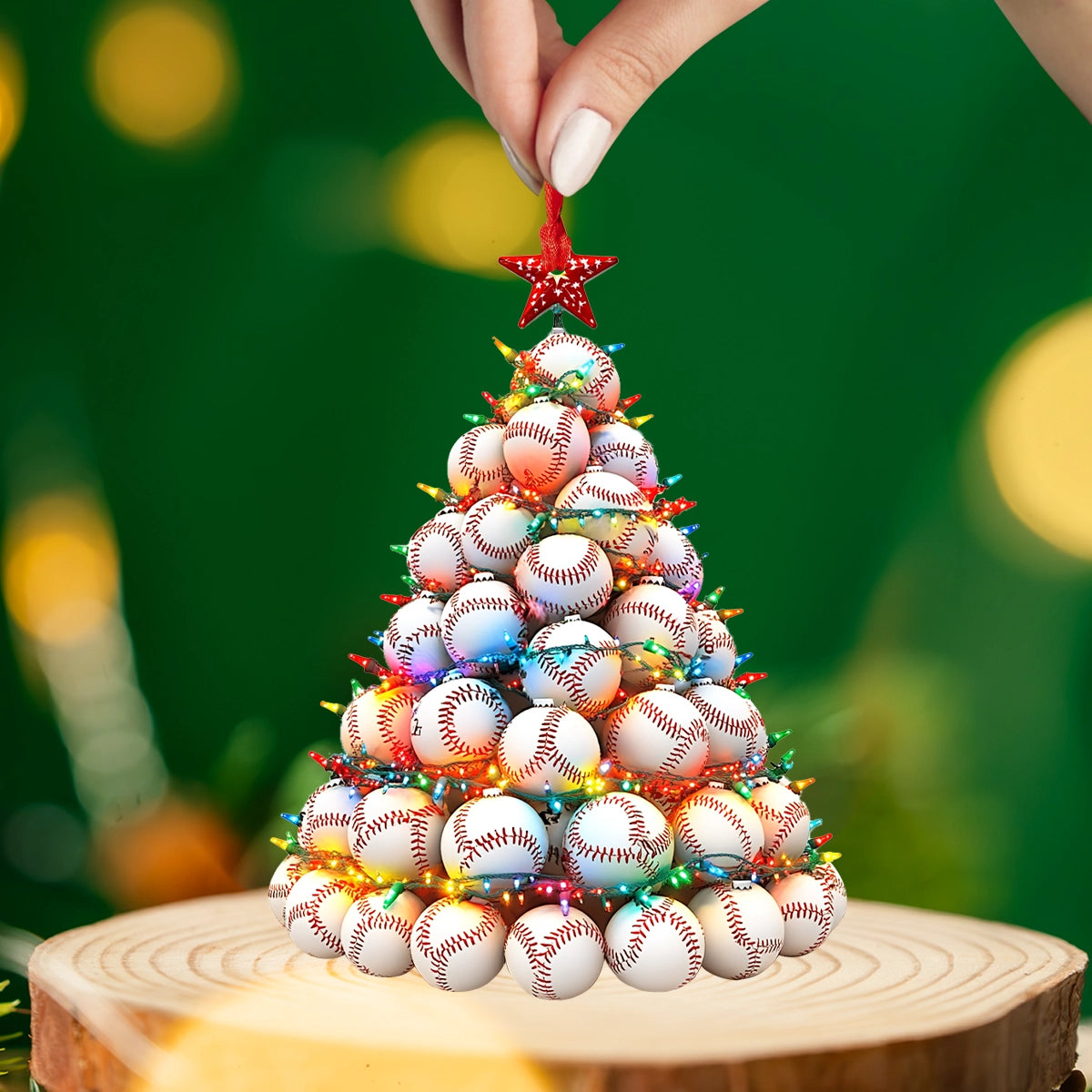 Home Run Holiday Tree Ornament