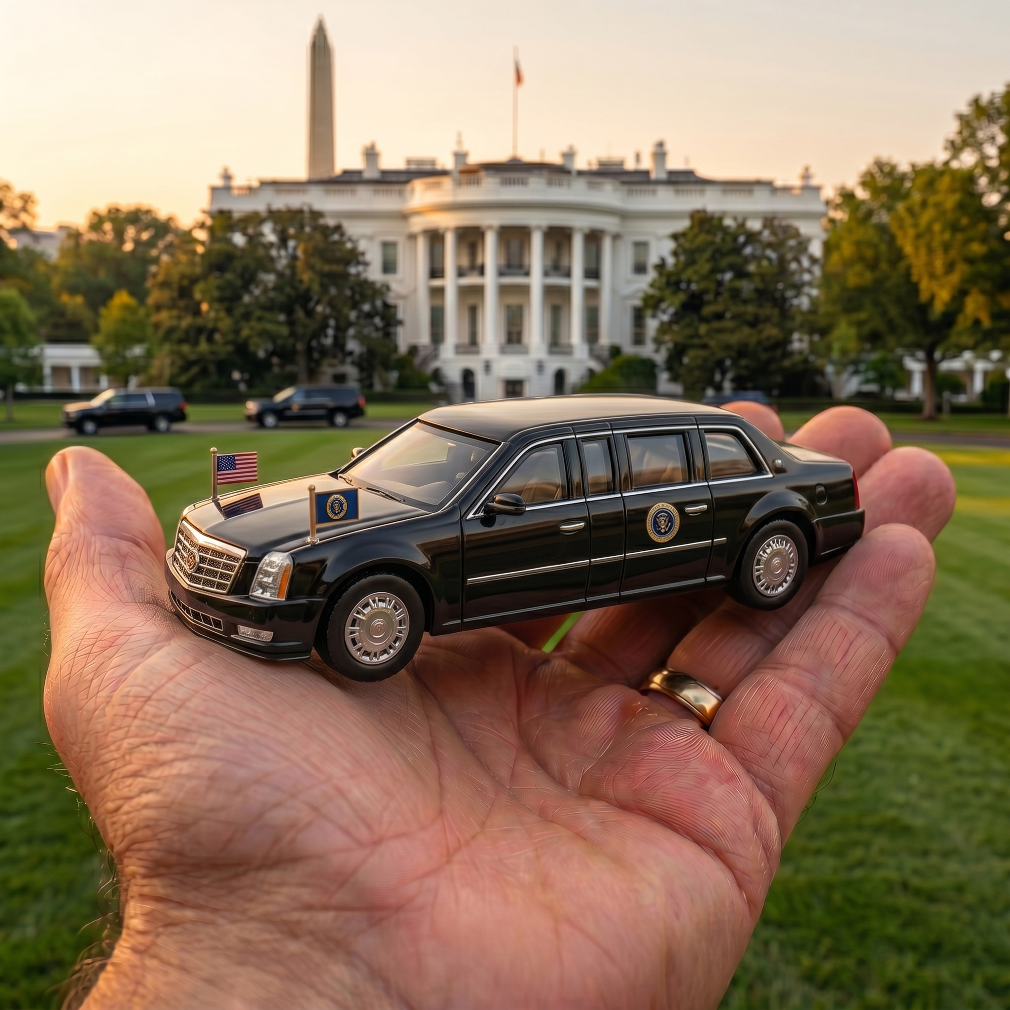 "The Beast" — U.S. Presidential Limousine Alloy Model