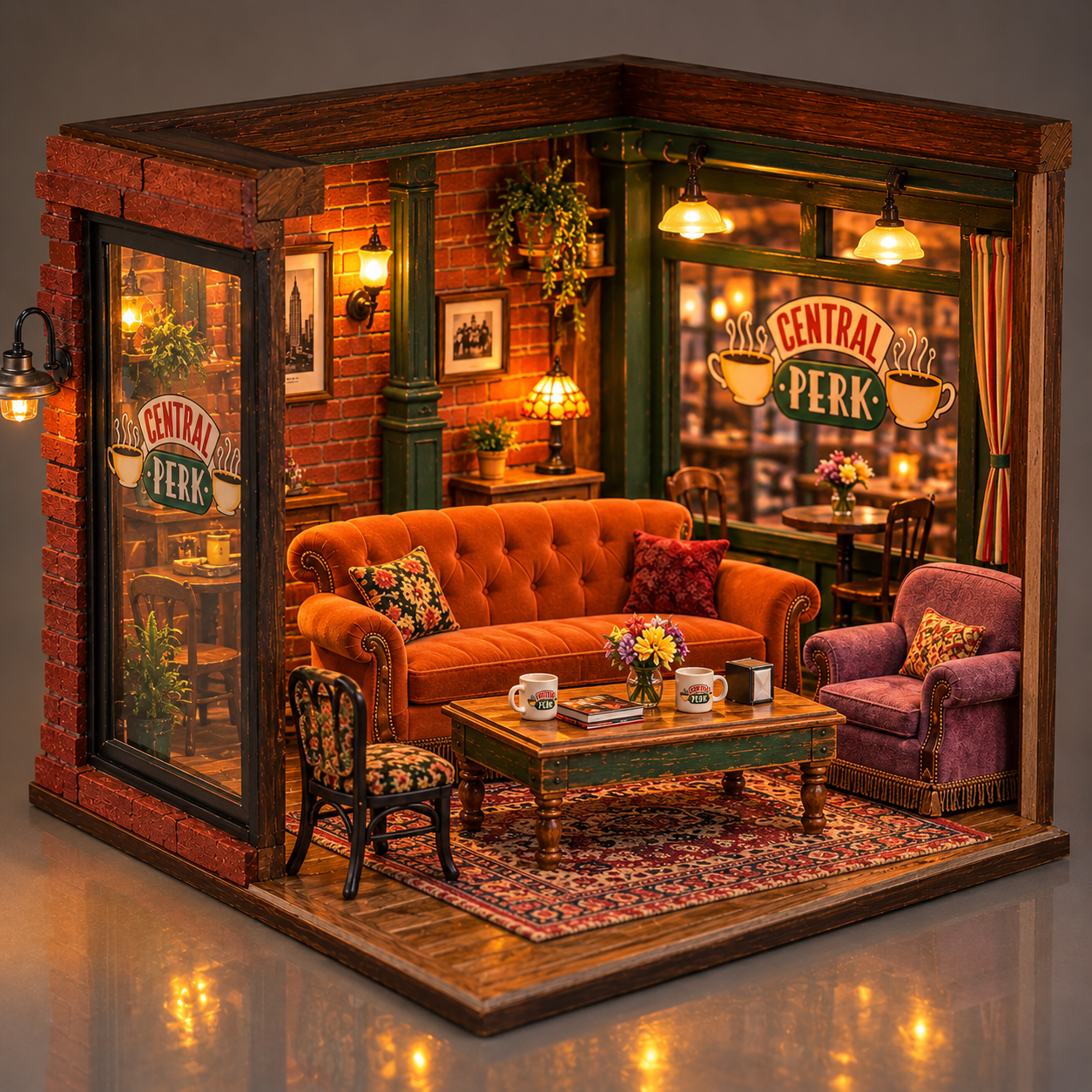 "Central Perk" Miniature Diorama