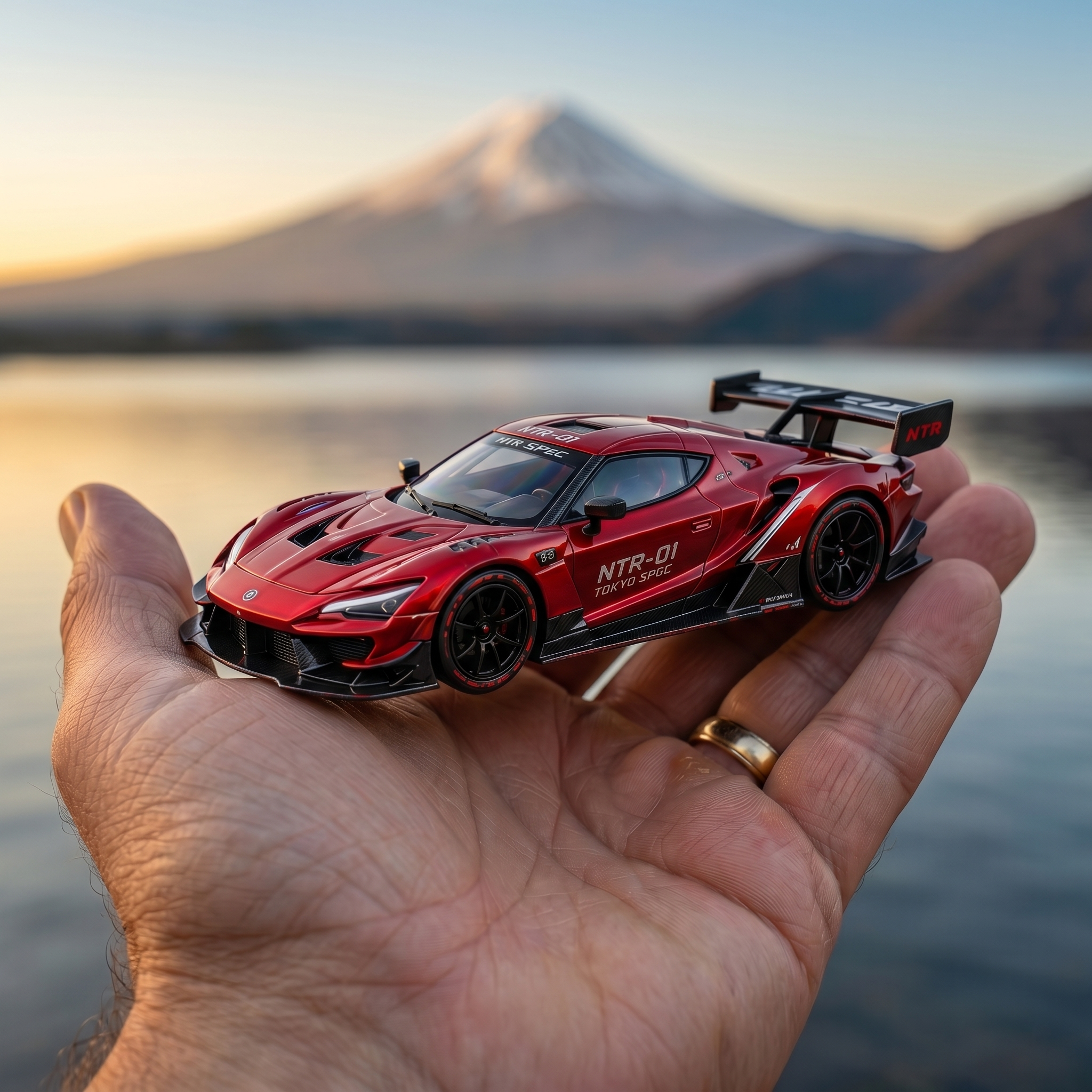 Red Hyper GT (NTR-01 Tokyo Spec) Die-cast Model Car