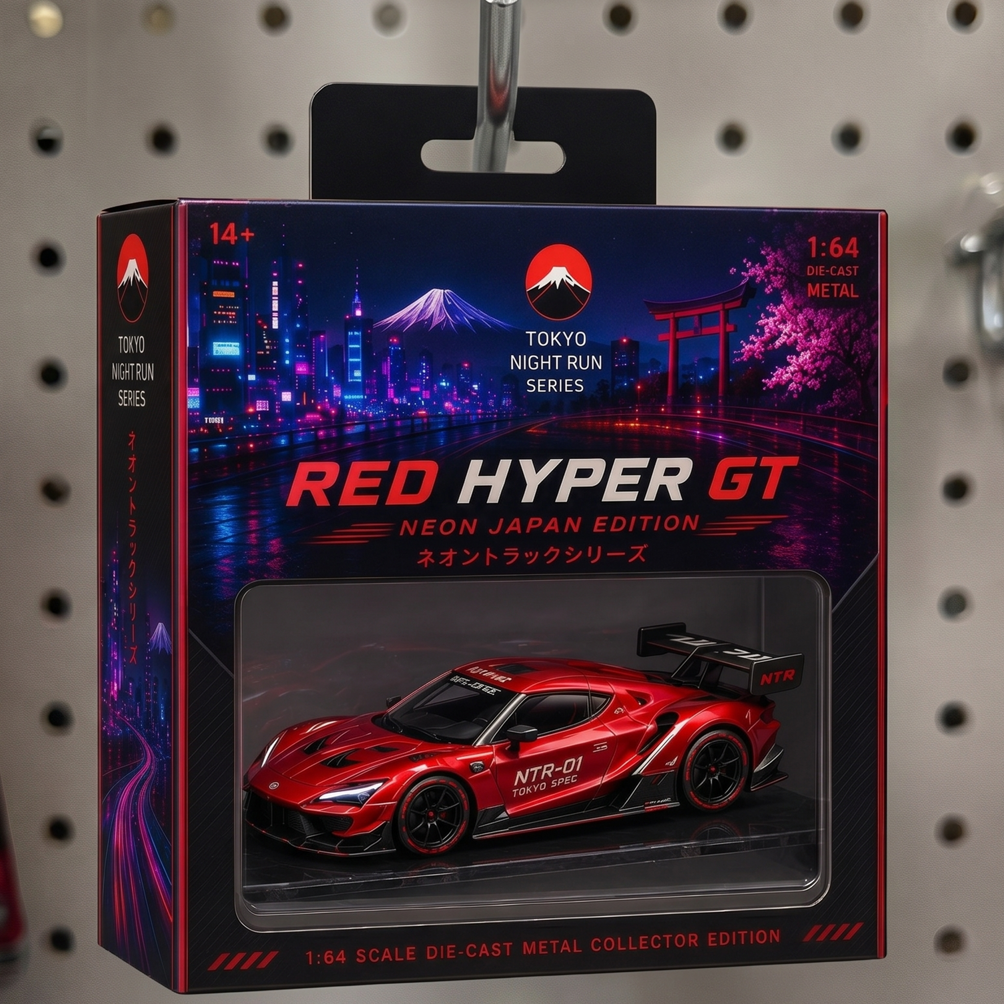Red Hyper GT (NTR-01 Tokyo Spec) Die-cast Model Car