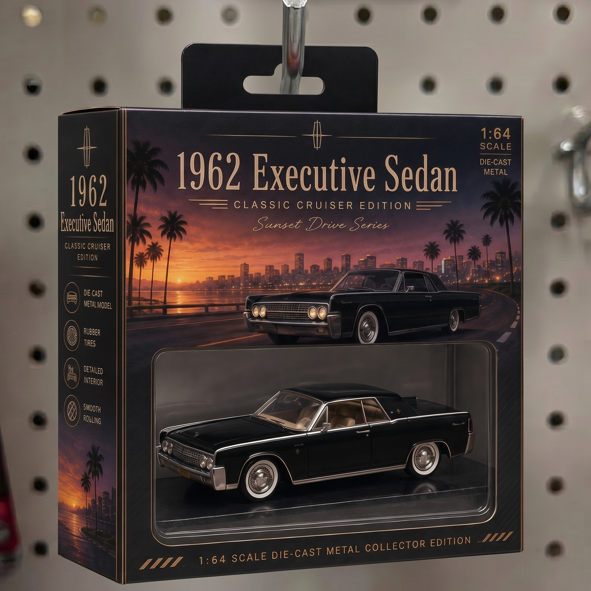 Vintage V8 Sovereign Die-cast Model Car
