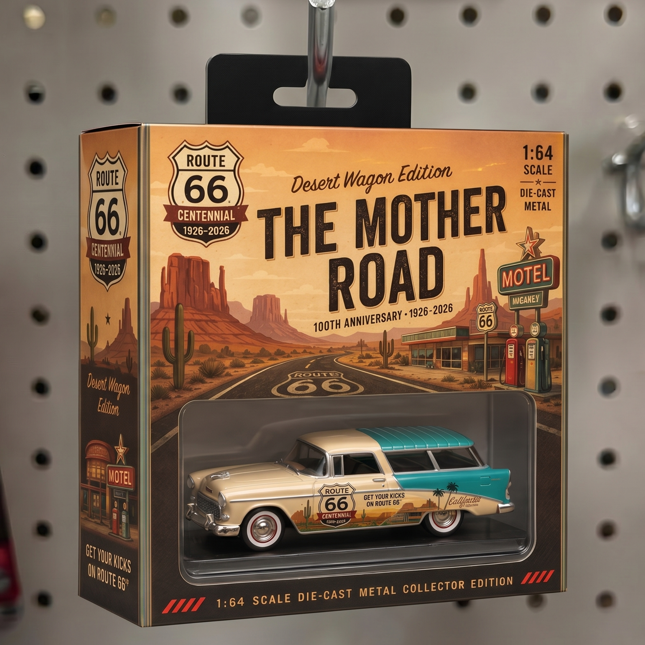 Route 66 Centennial Commemorative Die-cast Model Car