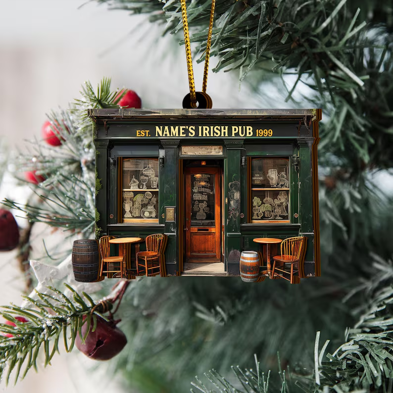 Irish Pub Ornament