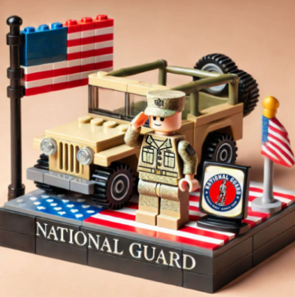 🔥🔥Veteran Honor Brick Display Kit – Works with Common Brick Collections