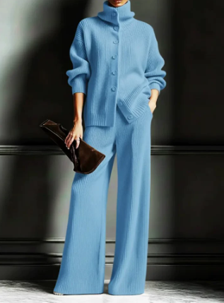 🎄 New Arrivals🔥 Cozy Cardigan Sweater and Pants Two-Piece Set