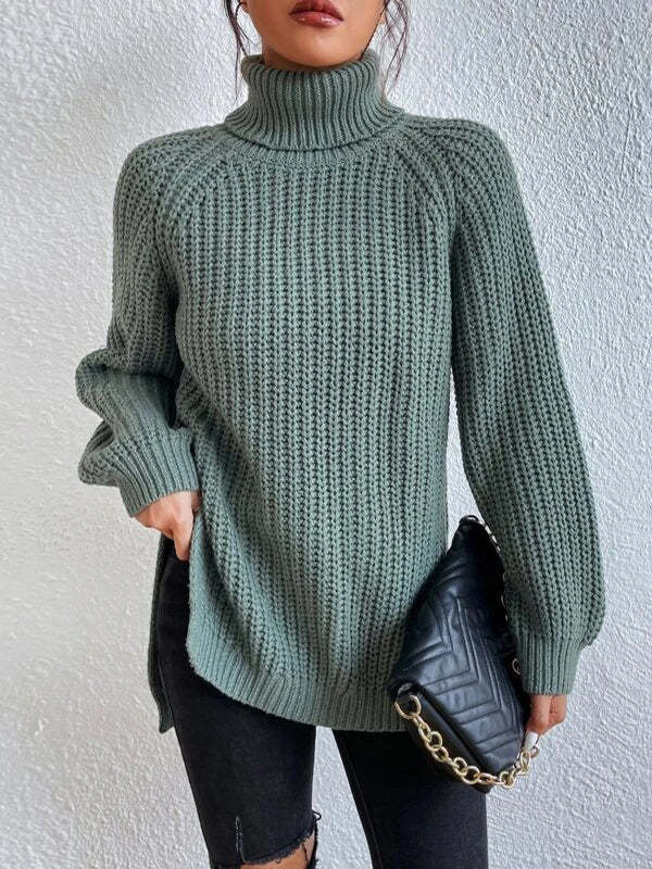 Ashlee | Chunky Knit Turtleneck Sweater