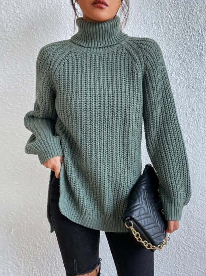 Ashlee | Chunky Knit Turtleneck Sweater