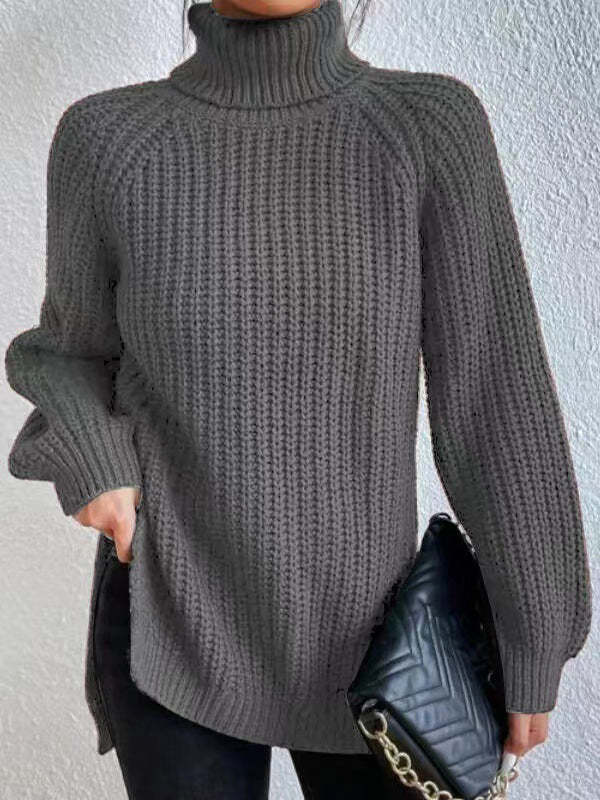 Ashlee | Chunky Knit Turtleneck Sweater