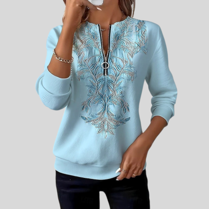 🔥Half-zip shirt | Exquisite embroidery to elevate your style