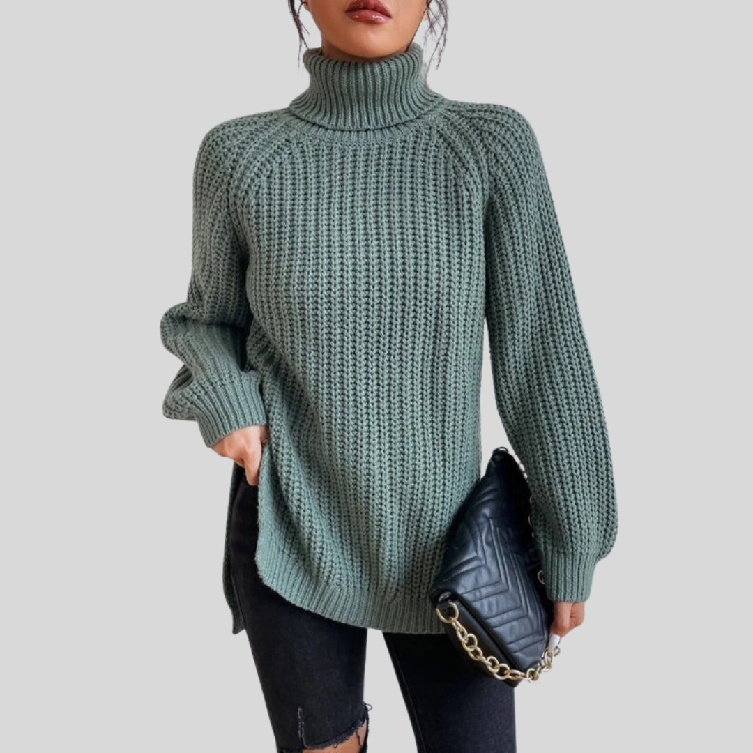 Ashlee | Chunky Knit Turtleneck Sweater