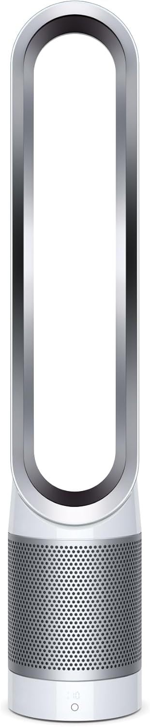Dyson Pure Cool TP00 purificatore daria con ventilatore, aria rinfrescante Bianco Argento-Comfyia