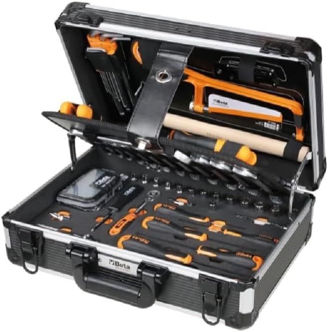 Beta BW 2054E-100 - Valigia con assortimento di 100 utensili-Comfyia