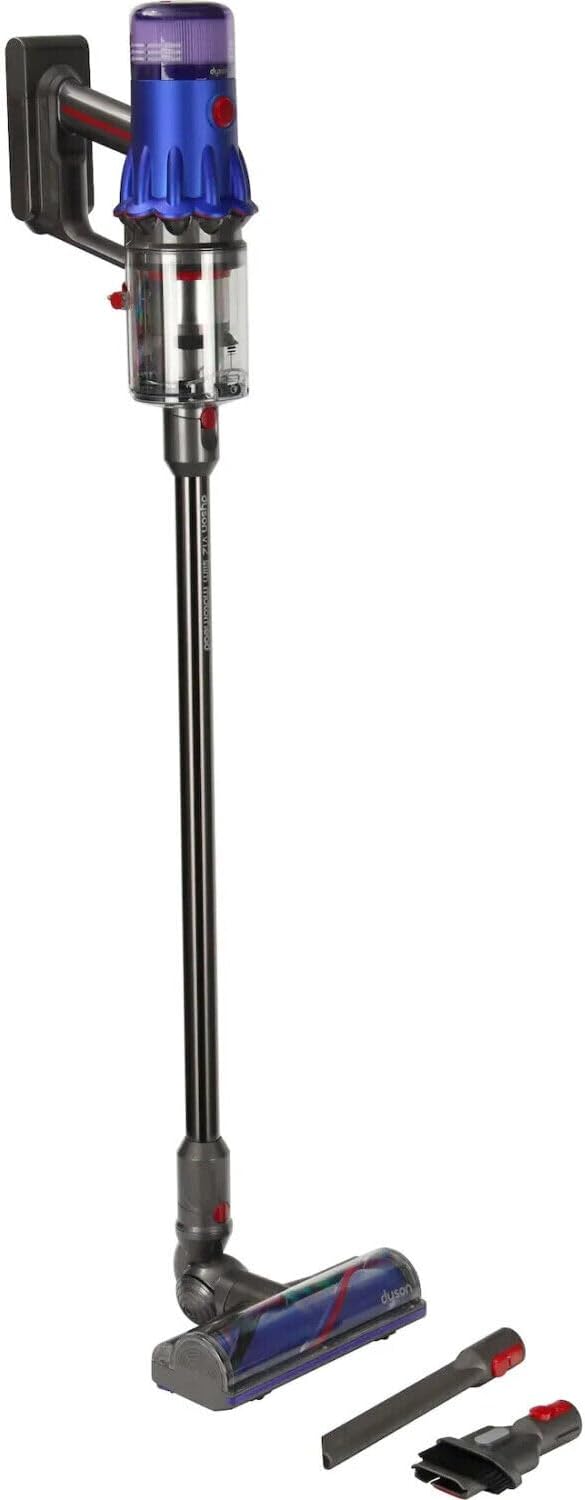 Dyson V12 Slim Motorhead Scopa Elettrica Senza Cavo, 0.0012 CV, Filtro HEPA, 3 Livelli di Potenza, 3 Ore di Durata, 2 Ruote, Purple-Comfyia