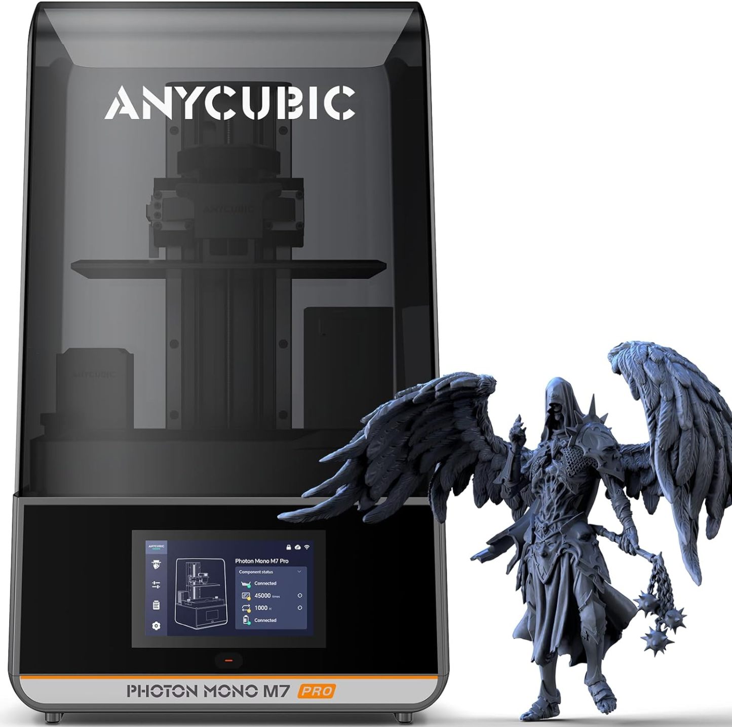 ANYCUBIC Photon Mono M7 Pro Stampante 3D Resina, 170 mm h Stampa Veloce, 10,1 polliciLCD 14K ad Alta Risoluzione con COB LighTurbo 3.0, Sistema di Stampa Intelligente, Volume di Costruzione 230x223x126 mm-Comfyia