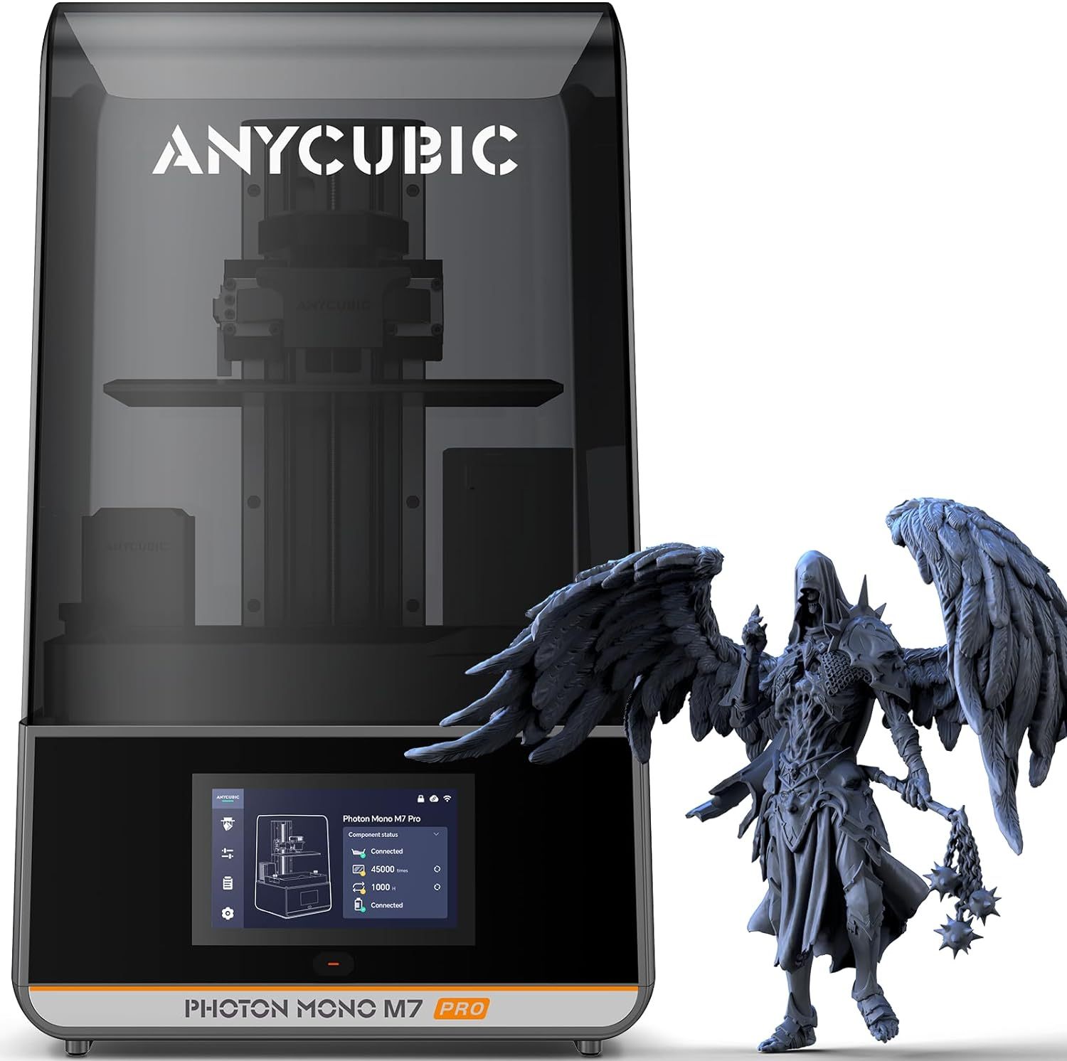 ANYCUBIC Photon Mono M7 Pro Stampante 3D Resina, 170 mm h Stampa Veloce, 10,1 polliciLCD 14K ad Alta Risoluzione con COB LighTurbo 3.0, Sistema di Stampa Intelligente, Volume di Costruzione 230x223x126 mm-Comfyia