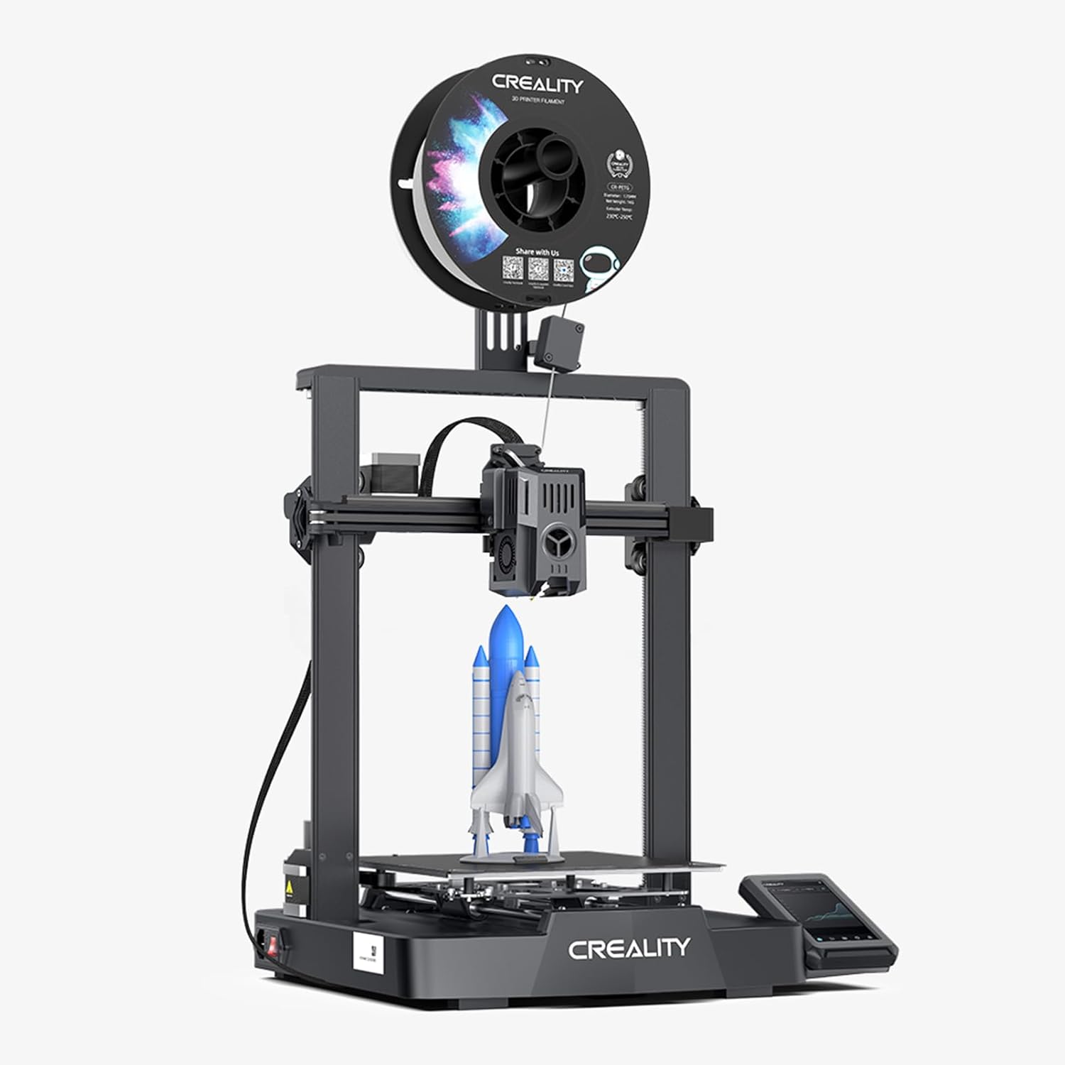 Creality Ender-3 V3 KE stampante 3D, velocita 500 mm s, estrusore Sprite Direct, CR Touch, precisione asse X, dimensioni 220 x-Comfyia