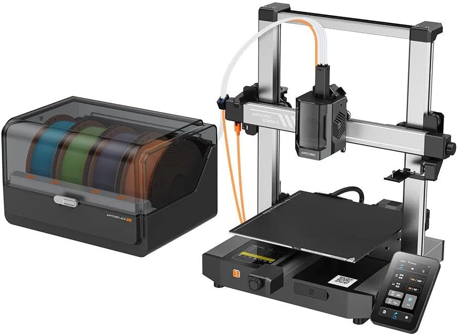 AnyCubic Kobra 3 Combo 3D Printer-Comfyia