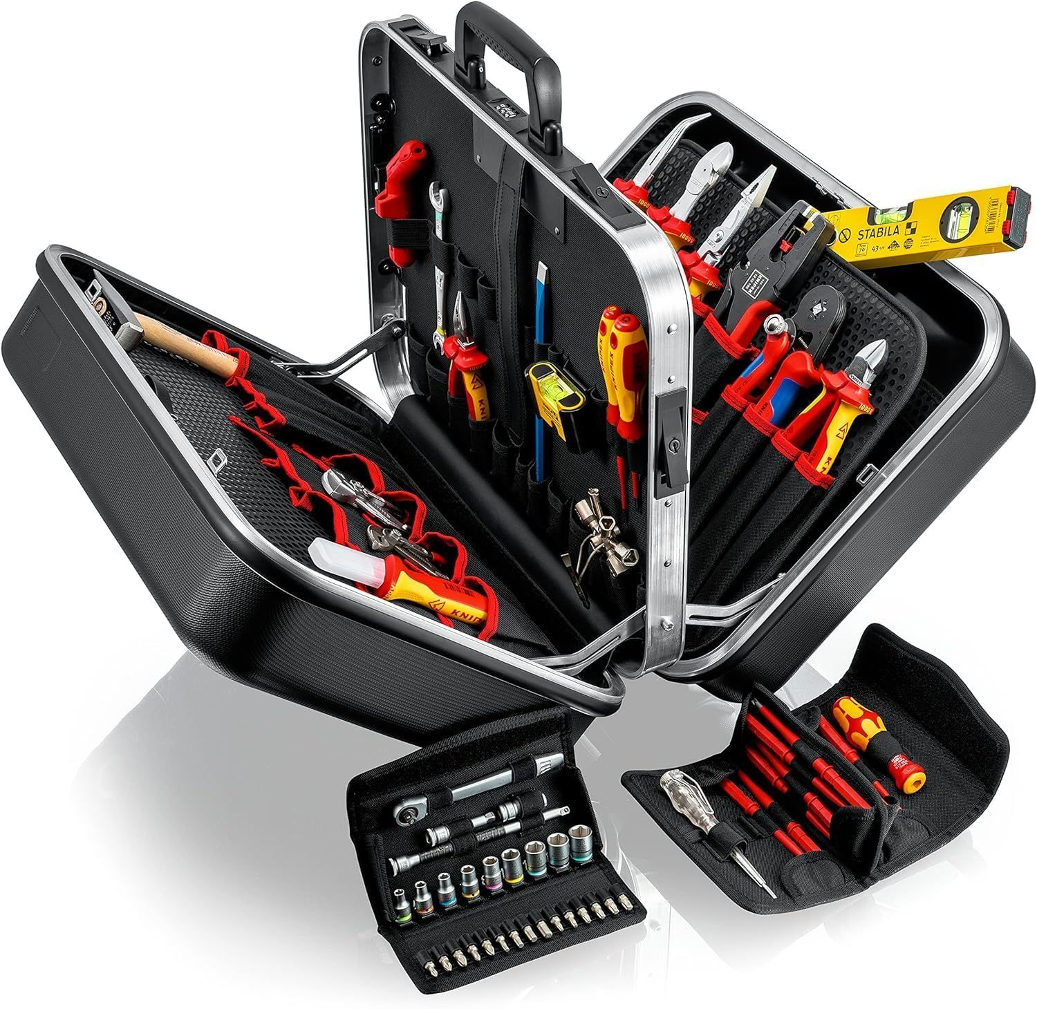 Knipex Valigia Portautensili polliciBig Twin pollici Elettro 00 21 42-Comfyia