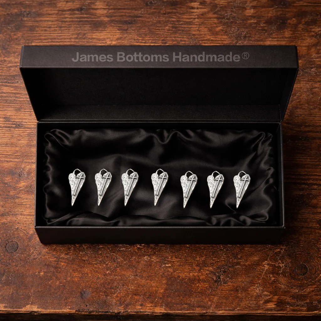 ✝️100% Handmade Silver Cross Healing Heart (𝐉𝐚𝐦𝐞𝐬 𝐁𝐨𝐭𝐭𝐨𝐦𝐬 𝐇𝐚𝐧𝐝𝐦𝐚𝐝𝐞®) - BUY 4 GET EXTRA 10% OFF