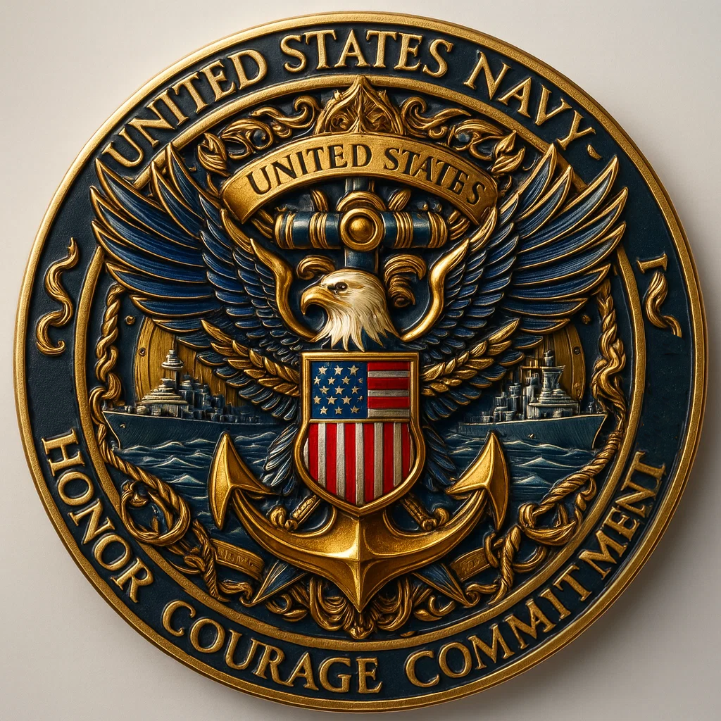 UNITED STATES NAVY COMMEMORATIVE COIN