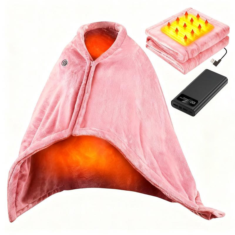 🎅Best Winter Gifts 🔥Favorite Portable Heated Shawl (Buy 2 Free Shipping)
