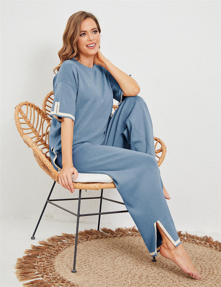 Classy Elastic Knit Lounge Set (Buy 2 Free Shipping)