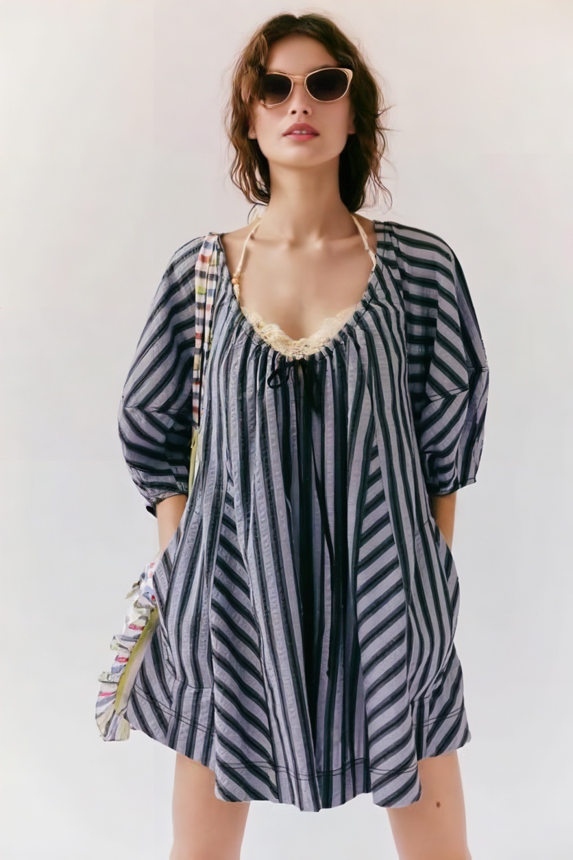 Bop Around Romper (Buy 2 Free Shipping)