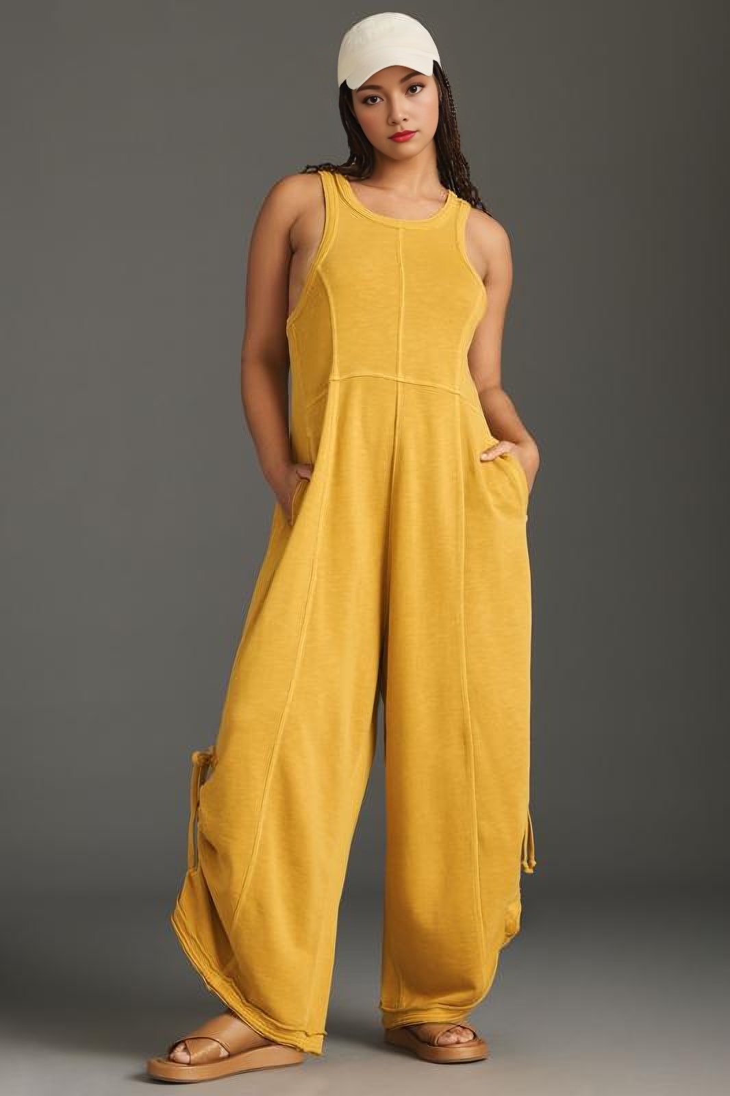 Horizon Wide-Leg Jumpsuit (Buy 2 Free Shipping)