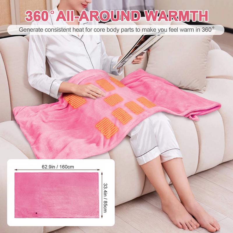 🎅Best Winter Gifts 🔥Favorite Portable Heated Shawl (Buy 2 Free Shipping)
