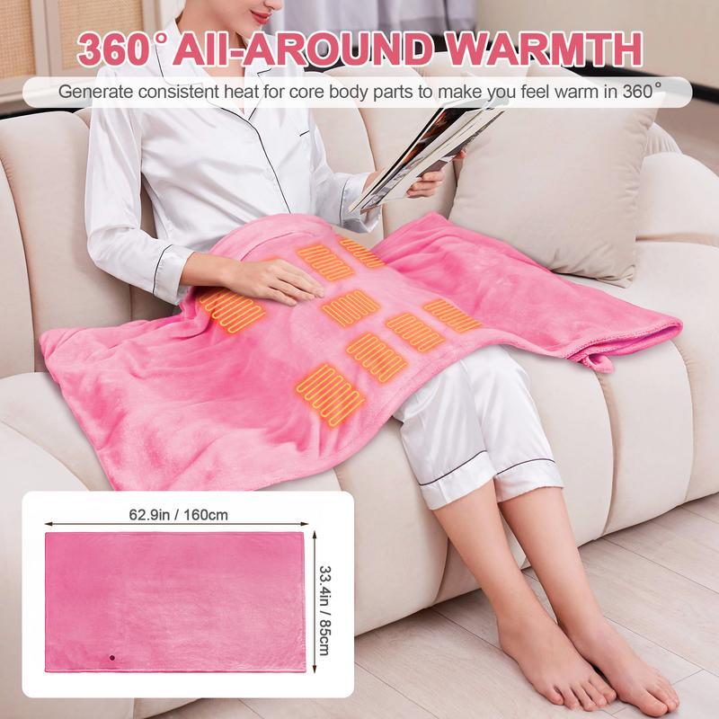 🎅Best Winter Gifts 🔥Favorite Portable Heated Shawl (Buy 2 Free Shipping)