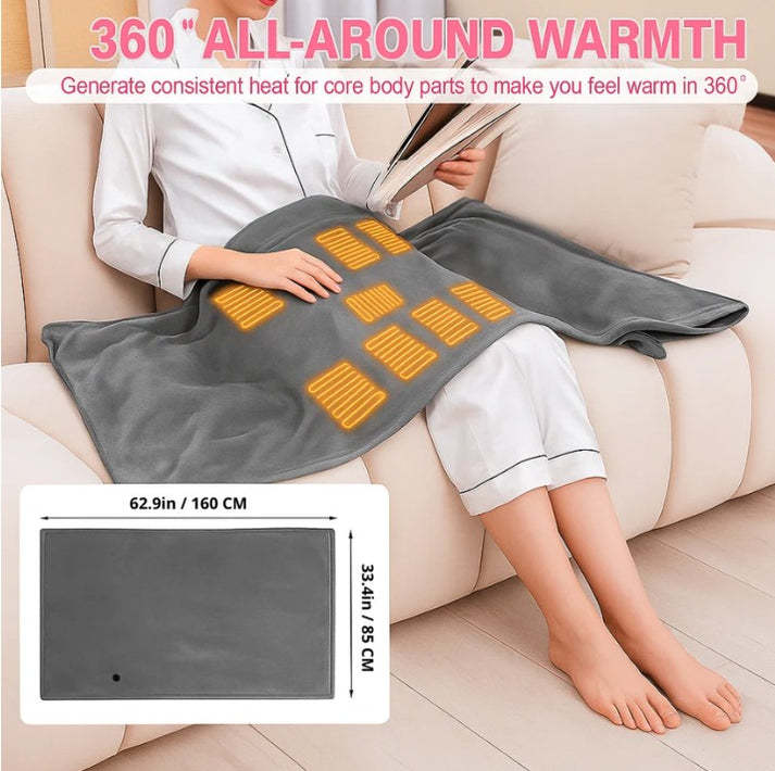 🎅Best Winter Gifts 🔥Favorite Portable Heated Shawl (Buy 2 Free Shipping)