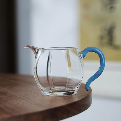 Borosilicate Glass Gongdao Cup 180ml – Handcrafted Tea Cup, Tea Brewer