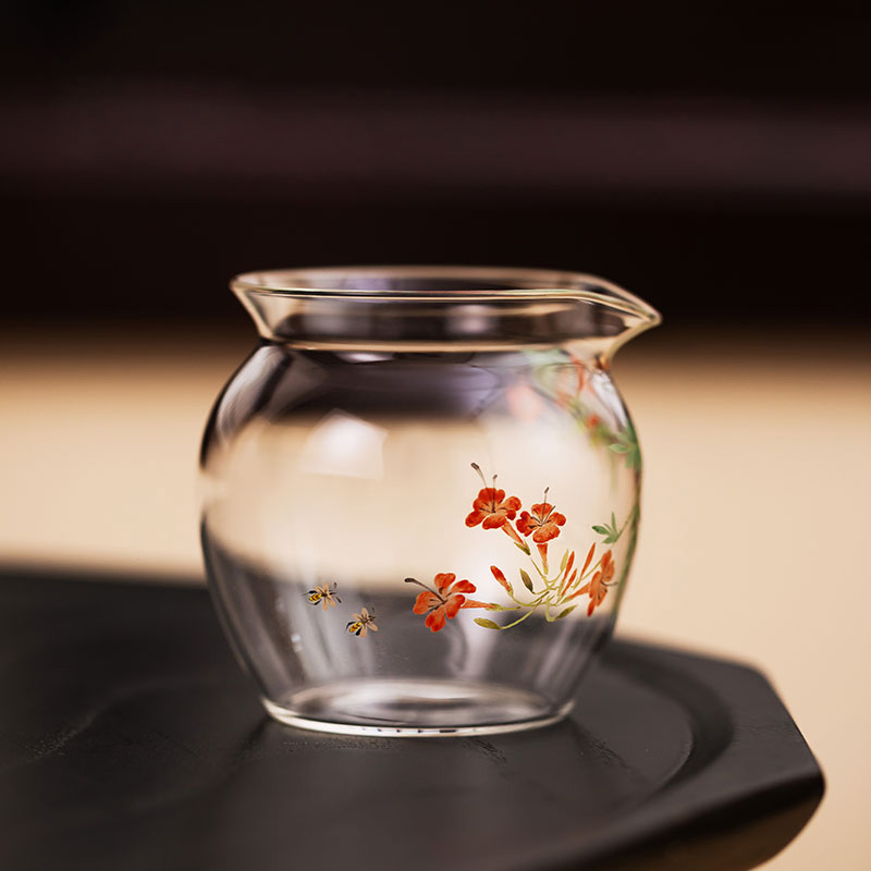 Handcrafted Glass Gongdao cup 240ml