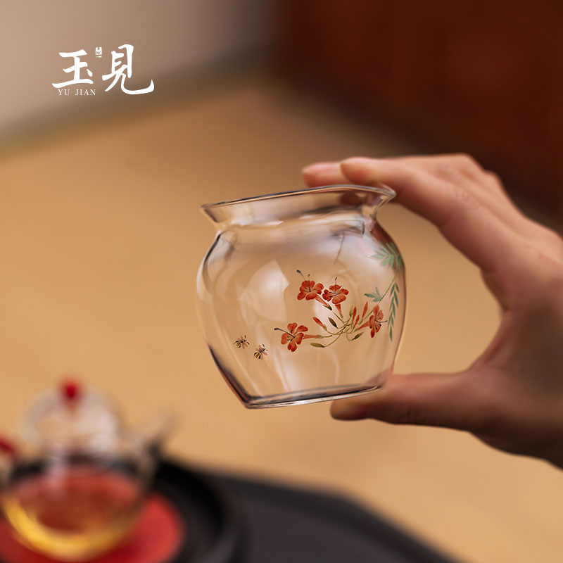 Handcrafted Glass Gongdao cup 240ml