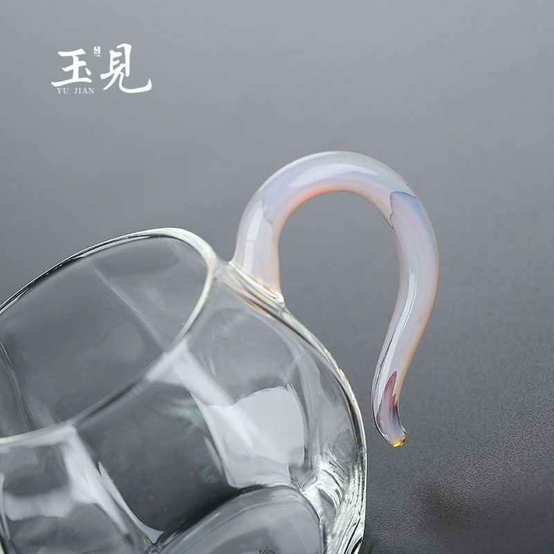 Borosilicate Glass Gongdao Cup 180ml – Handcrafted Tea Cup, Tea Brewer