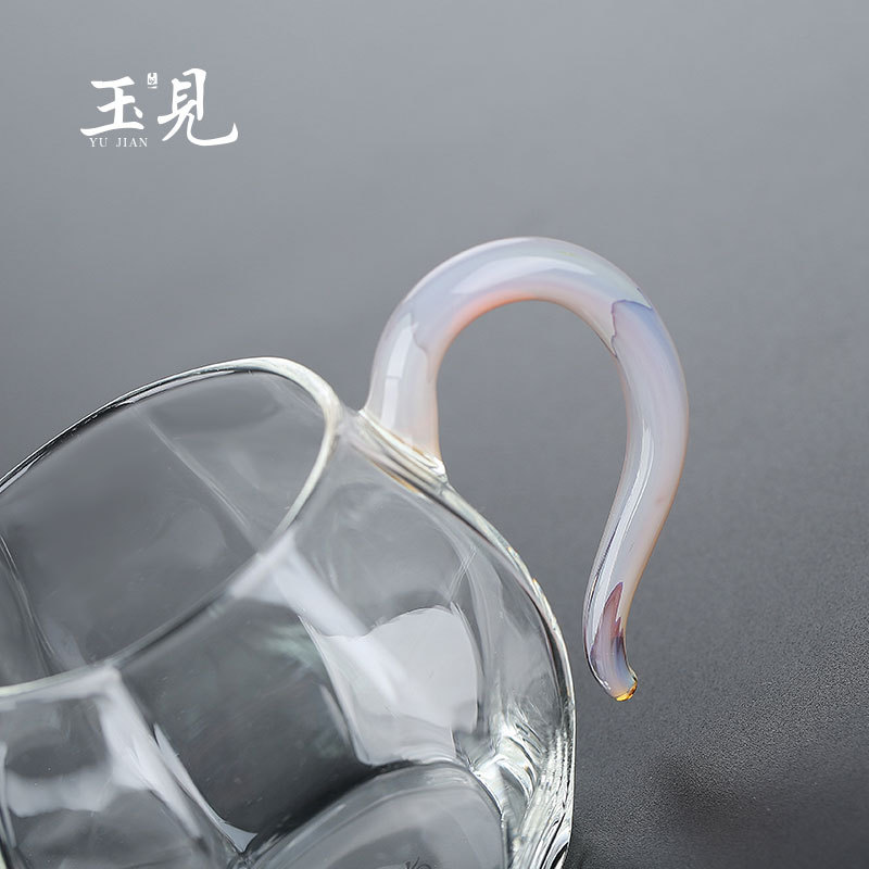 Borosilicate Glass Gongdao Cup 180ml – Handcrafted Tea Cup, Tea Brewer